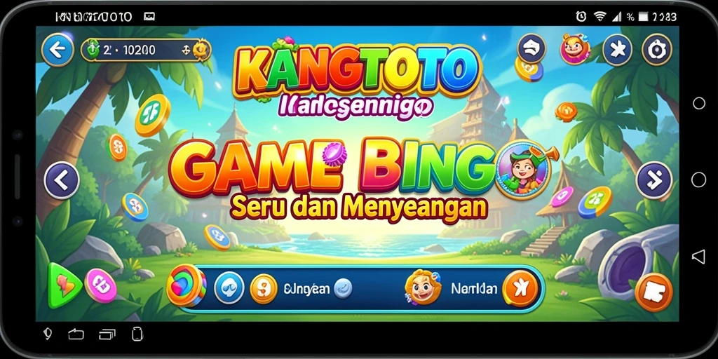 Tampilan gameplay seru KANGTOTO saat bermain Bingo.