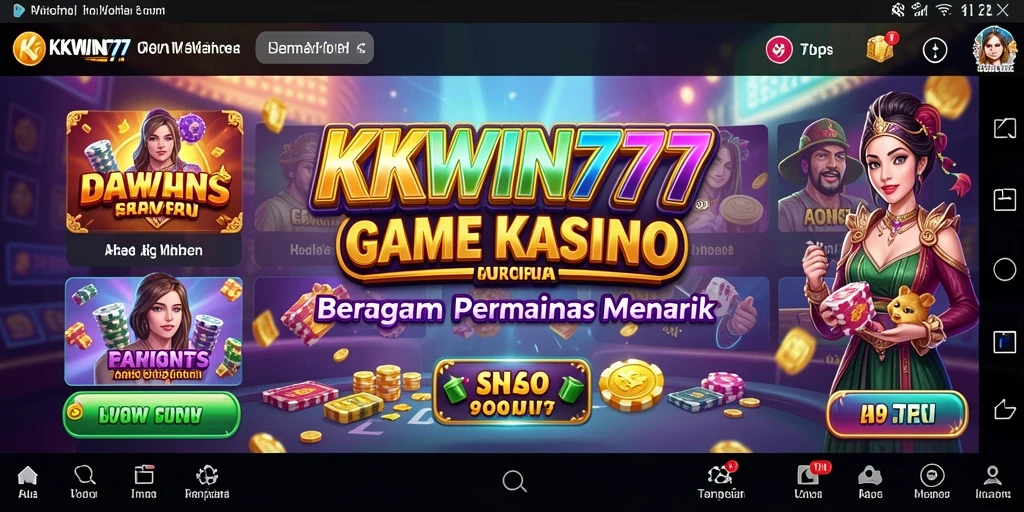Gameplay menarik di KKWIN777 dengan beragam permainan Kasino.