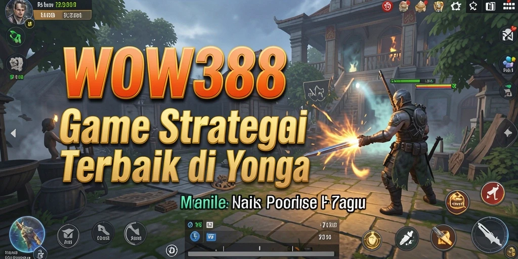 Tampilan gameplay WOW388 yang menakjubkan dengan pertempuran strategis.
